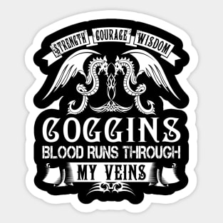 COGGINS Sticker